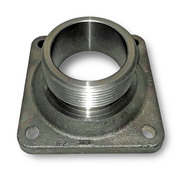Bottom Outlet Valve Nozzle - Ductile Iron Casting-4 - made at our Alabama Foundry - Machined at our affiliate Metalgoods Manufacturing
