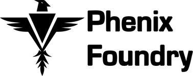 Phenix Foundry Logo - Green Sand Iron Foundry