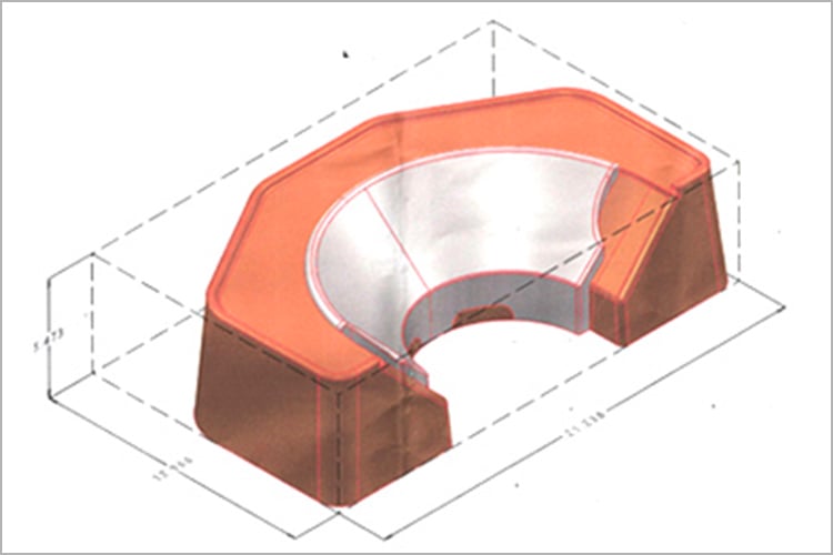 Weldment-to-Casting Conversion - Engineering Drawing-3